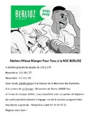 A partir du 13 Novembre à la MJC BERLIOZ