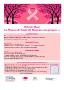 Trois dates en OCTOBRE, tout en ROSE !