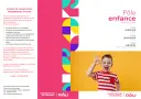 Activités pour les 3-5 ans proposées au Centre Social du Hameau
